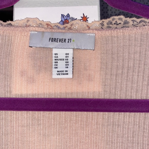 blush pink long sleeve body suit - Picture 2 of 2